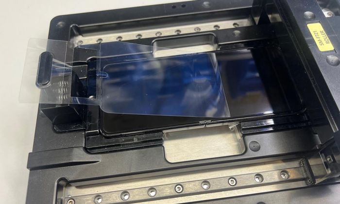 Mit der speziellen Technikvorrichtung von Samsung